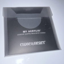 Close To My Heart My Acrylix Acrylic Cling Stamp Set A1283 To Another Year of