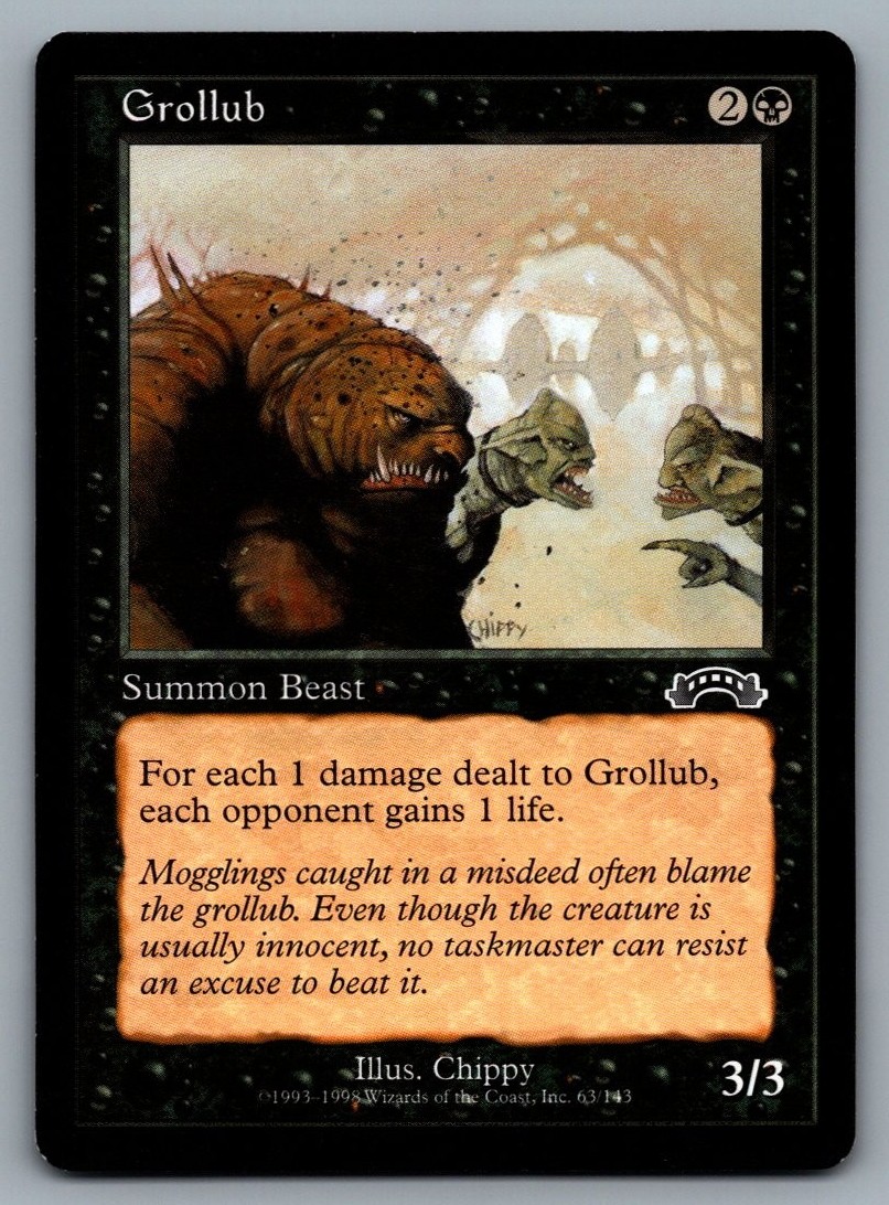 Grollub #63 Exodus Magic: The Gathering MTG - LP