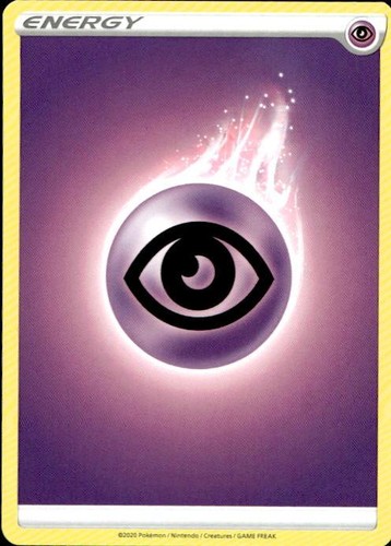 Nintendo Pokemon SWSH01: Sword & Shield Base Set Psychic Energy # Common