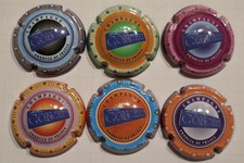 Série capsules de champagne Palmer (Le Concert Johnny Hallyday) Cote 54€