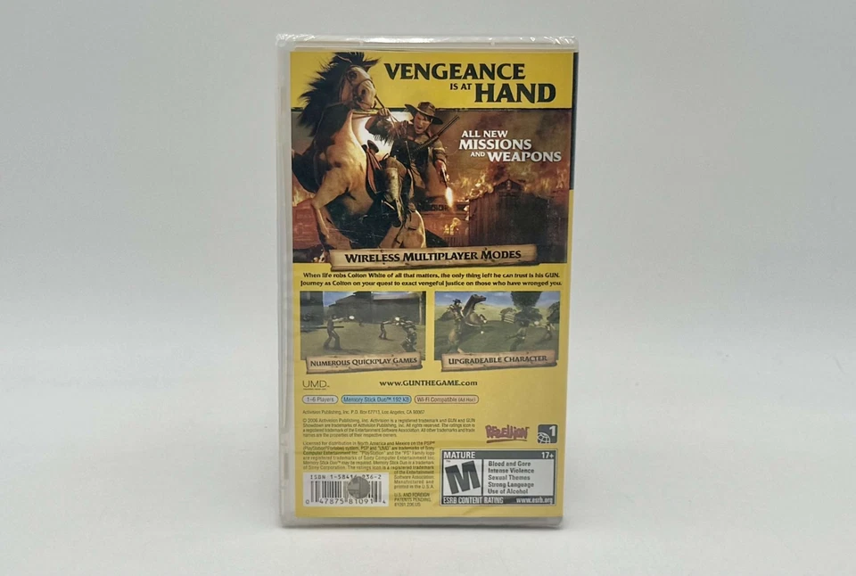 Gun Showdown Video Game for Sony PlayStation Portable PSP New Factory Sealed - Image 2 of 4