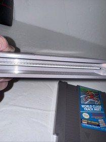Nintendo World Class Track Meet And Super Team Games NES Used UNTESTED Read.
