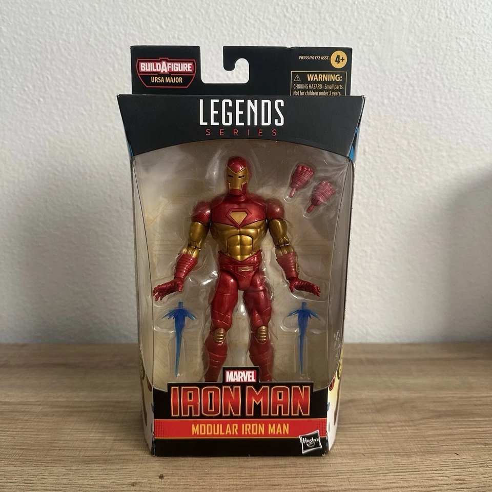 孩之宝漫威传奇钢铁侠模块化盔甲 6 英寸可动人偶 — 第 2/4 张图片