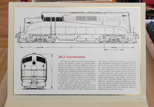 Proto 2000 BL2 Diesel Engine HO Gauge MONON NIB - Picture 3 of 4