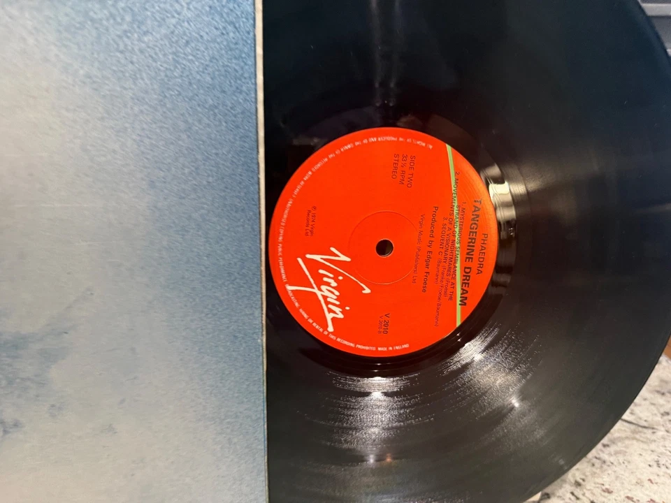 TANGERINE DREAM 2X VINYL LP LOT PHAEDRA (UK UNPLAYED NM++) & STRATOSFEAR LOW$$ - Image 4 of 4