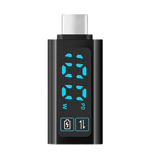 Intelligent 100W USB C Charging Digital Display Fast Charge Data Transfer - Photo 7 sur 11