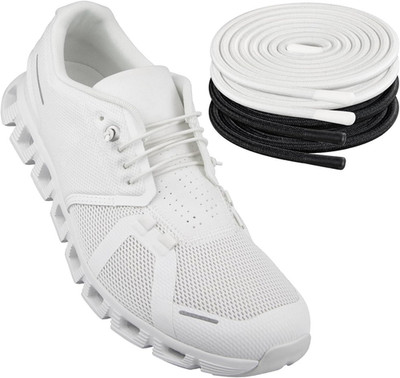 2 Paare Schnürsenkel für ON Cloud 5 & 6 Schuhe, Ersatz Elastische Ohne Binden Gu