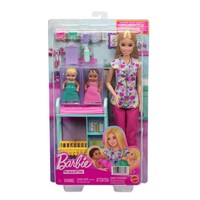 Barbie Nurturing Spielset - KinderäRztin Blister JMK12 Deutsch 2026 Mattel