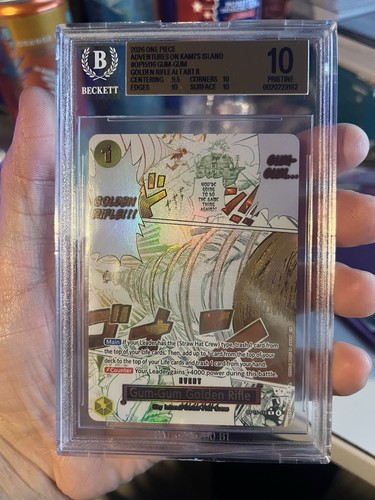 Gum-Gum Golden Rifle (Alternate Art) graded BGS 10 for sale on eBay