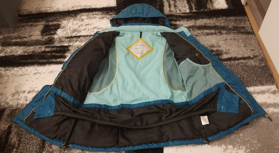 Rodeo Skijacke 2000 mm Damen smaragdgrün, Gr. L - BW 61 cm - Bild 4 von 4