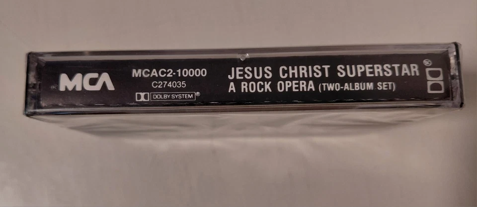 Jesus Christ Superstar Cassette Tape MCA Records Twin Pack Sealed MCAC2-10000 - Image 4 of 4