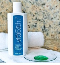 Vitabath Original Spring Green 10.5oz Moisturizing Bath  Shower Gelee Sandalwoo