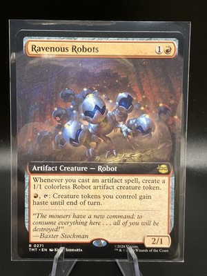 Ravenous Robots (Extended Art) 0271 R MTG Teenage Mutant Ninja Turtles Non-Foil