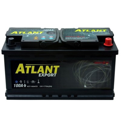 Starterbatterie Autobatterie 12V 100Ah 770A/EN ATLANT TOP QUALITÄT