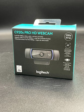 Logitech - C920s Pro 1080 Webcam with Privacy Shutter - Black