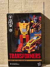 Hasbro Transformers Age of the Primes Targetmaster Sureshot w Spoilsport NIB