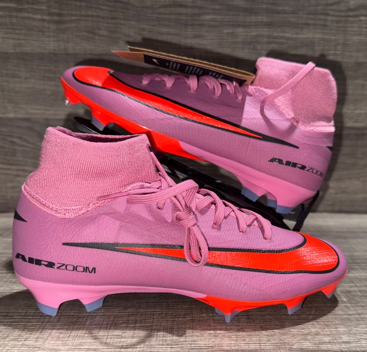 Men 8 Wmns 9.5 Nike Zoom Mercurial Superfly 10 Pro FG Soccer