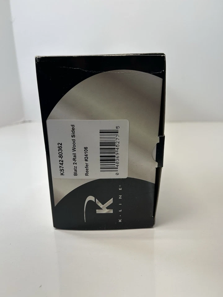 K-LINE #K742-80364 BLATZ BEER 40' WOOD-SIDED REEFER #24113 (2-RAIL) NEW - Image 3 of 4