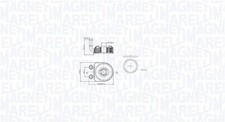 MAGNETI MARELLI Ölkühler, Motoröl 350300002500 für CITROËN PEUGEOT