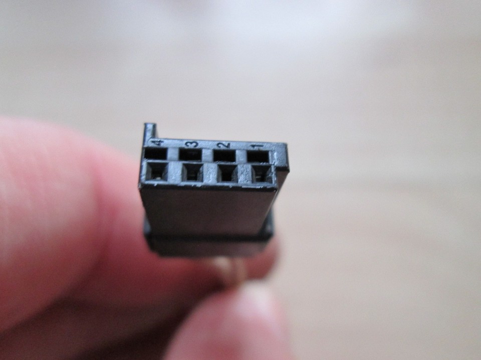International Navistar Tyco 1241634-3 Gauge Harness 4-pin 3-wire # ...