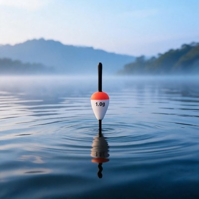 10pcs Red White EVA Foam Fishing Float for Drift and Long Cast Applications