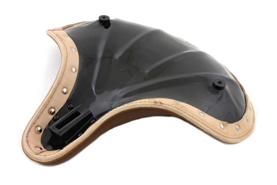 Corbin Gentry Brown Solo Seat fits Harley Davidson - Image 4 of 4