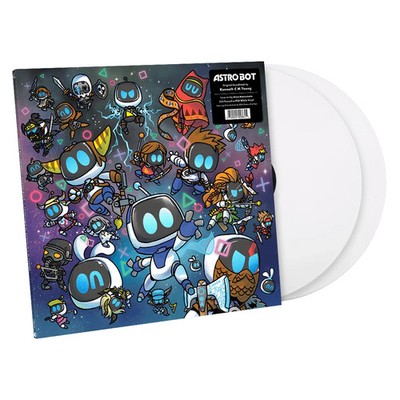 ASTRO BOT Original Video Game Vinyl Soundtrack ''PS5 White'' 2 x LP Record Sony