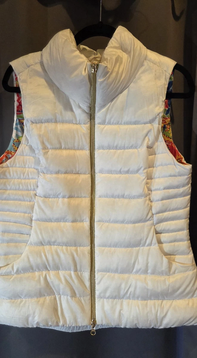 Veste Doudoune 2 En 1 Lilly Pulitzer Haisley - Doudoune Amovible - Couleur Coconut White - Taille 6