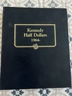 Kennedy Half Dollar Whitman Album 77 Coins All Proof 1964-1989 Silver and clad
