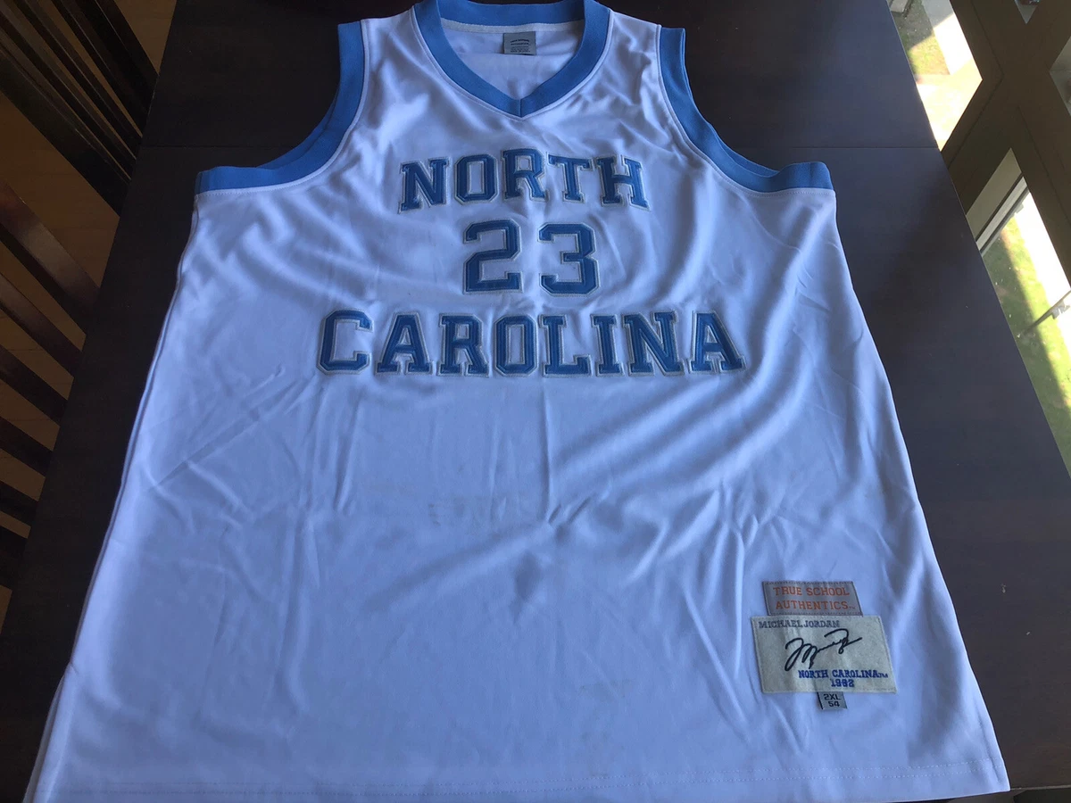 Ship From US Michael MJ #23 Basketball Jersey North Carolina TAR