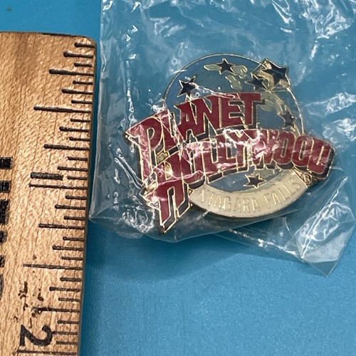 Lotto di 3 spille da bavero Planet Hollywood Orlando, Myrtle Beach, Cascate del Niagra - Foto 7 di 9