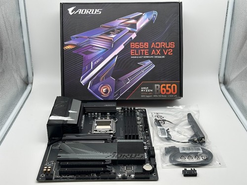 GIGABYTE B650 AORUS ELITE AX V2 AM5 LGA 1718 AMD ATX Motherboard READ/FOR PARTS