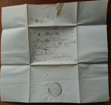 18 febbraio 1820 prefilatelica Da MILANO(MILANO BRUNO(6.9 VOLLMEIER) A Alexandri