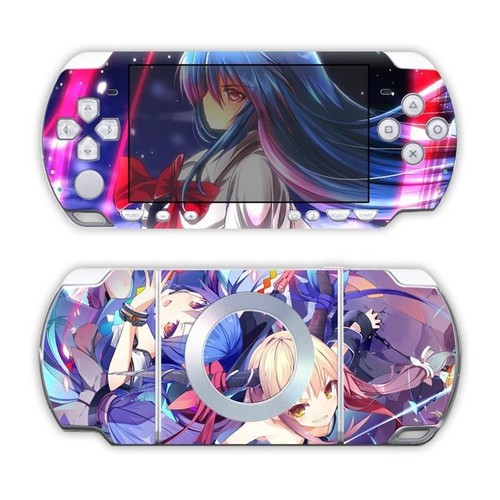 Console Decal Cartoon Skin Sticker Paper Vinyl Wallpaper for Sony PSP 2000 - Foto 11 di 36