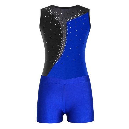 Niñas Trajes de Baile Unitards Ballet Leotardo Boxer Gimnasia Competición Niños - Imagen 33 de 111