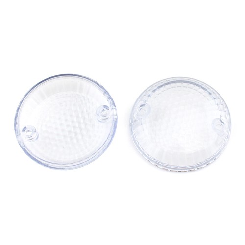 2x Clear Motorcycle Turn Signal Light Lens Cover For Suzuki Intruder 1400 VX800 - Picture 6 of 9