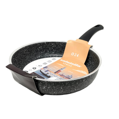 Premium Frying Pan Nonstick 9.5 inch & 2.5  Deep Fryer  Premium Aluminum Body