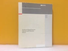 HP / Agilent 08657-90115 Synthesized Signal Generator Operation and Calibration