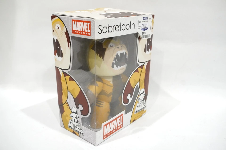Marvel Universe Sabretooth Mighty Muggs X-Men 2008 TOTALMENTE NUEVO EN CAJA NUEVO EN CAJA e3 Foto 3 de 4