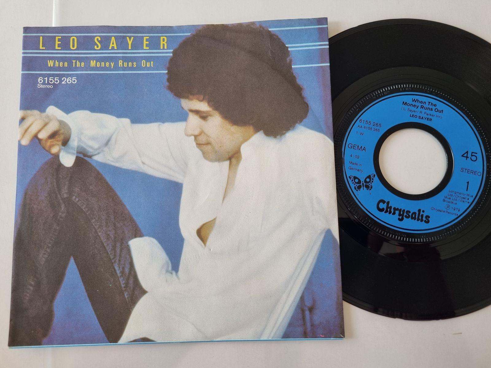 7"" Single Leo Sayer - When the money runs out Vinyl Germany