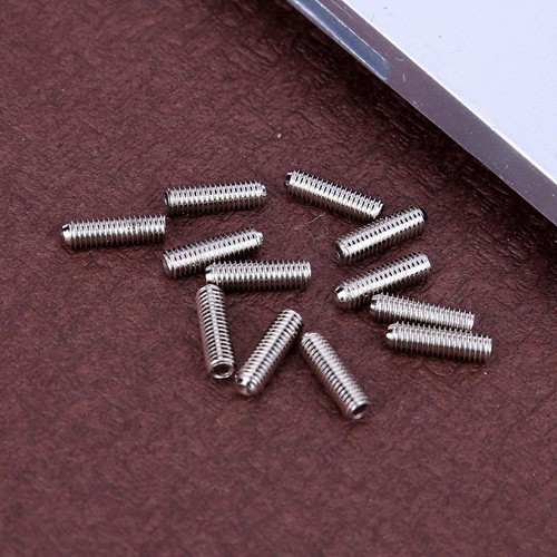 it 12pcs Electric Bass Guitar Bridge Saddles Tremolo Bridge Hexagon