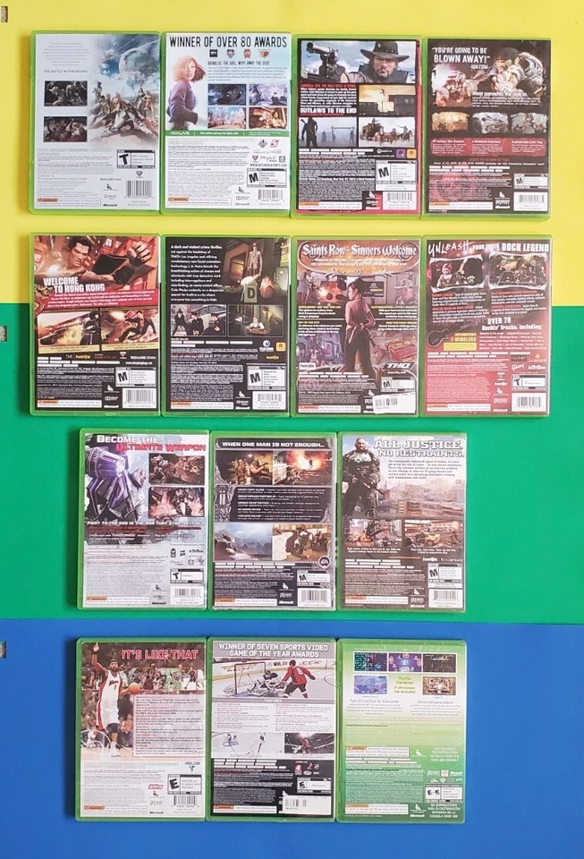 LOTE MIXTO 14 JUEGOS XBox 360 ** TRANSFORMERS WFC 🔥🔥 Completo (Bueno-Muy Bueno) Foto 2 de 4