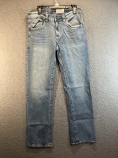 TK Axel Jeans Mens 34x32 Slim Boot Blue Denim Cotton