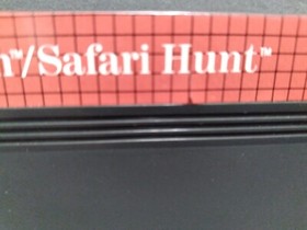 Sega Master System Hang On & Safari Hunt Complete Authentic Game Cleaned Working