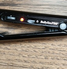 Babyliss Pro Porcelain Ceramic Flat Iron 1" Hair Straightener EUC Working Order