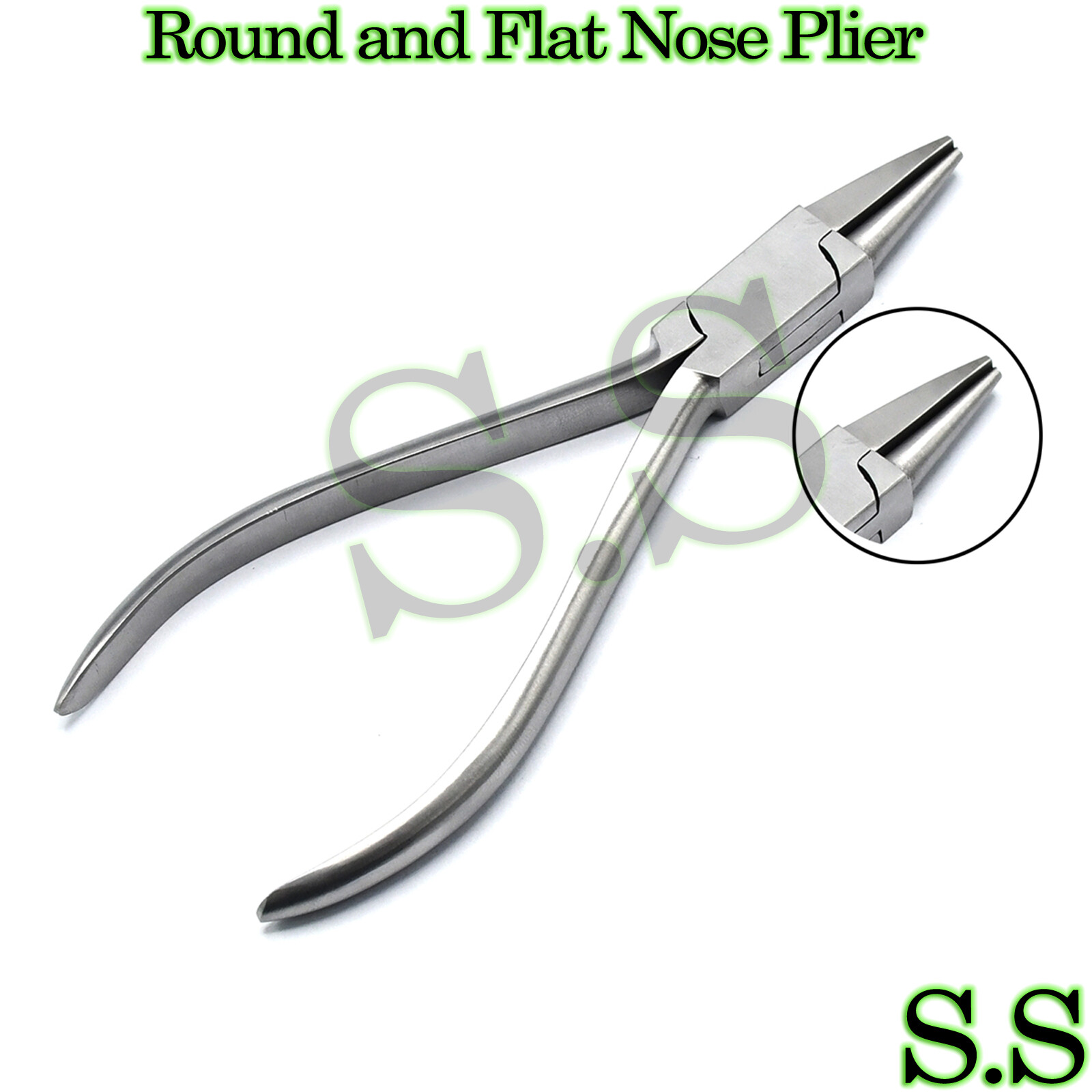Round / Flat Nose Forming Pliers Jewelry Bending Pliers, Looping Wire