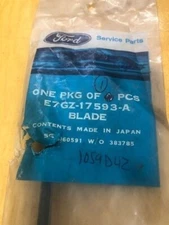 1987-1989 FORD ESCORT & MERCURY TRACER W/WIPER BLADE REFILL; FORD E7GZ-17593-A