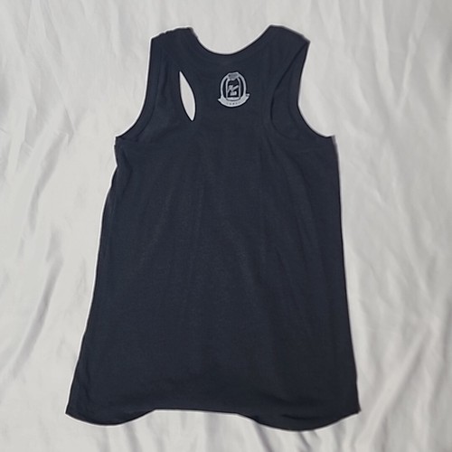 NEW - XS - DISTRICT MADE Dark Gray Racerback Tank - First I Drink the Coffee - Picture 5 of 7