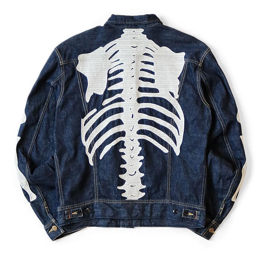 kapital 11.5oz denim Mexican tuxedo westerner indigo bone kapital 11.5oz denim Mexican tuxedo westerner indigo bone