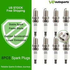 8x Iridium & Platinum Spark Plugs For 2005-2009 Toyota Tundra 4.7L V8